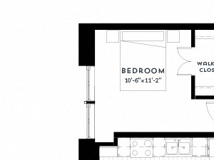 2G upgrade Floor plan 2G upgrade Floor plan at Custom House, Minnesota, 55101